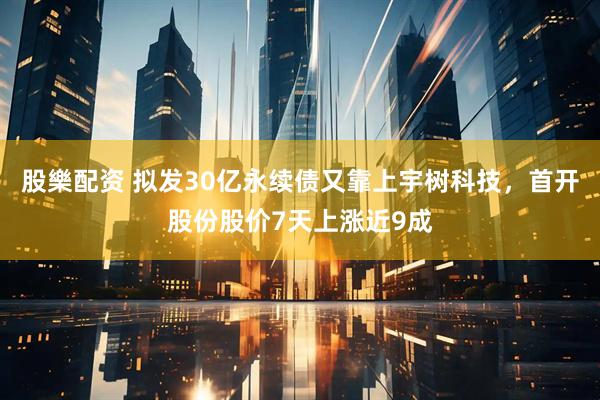 股樂配资 拟发30亿永续债又靠上宇树科技，首开股份股价7天上涨近9成